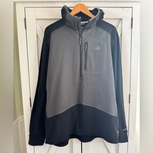 L.L. BEAN Men’s performance fleece pullover XL